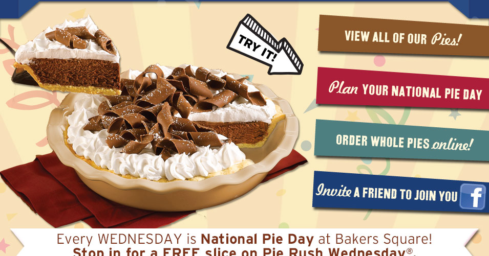 Bakers Square National Pie Day!
